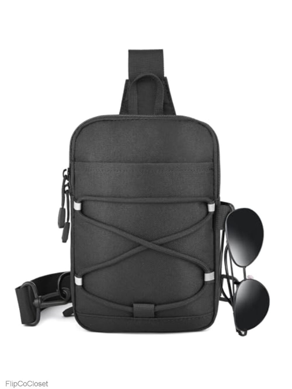Mini Sling Bag Crossbody Anti-Theft Hidden Pocket Nylon